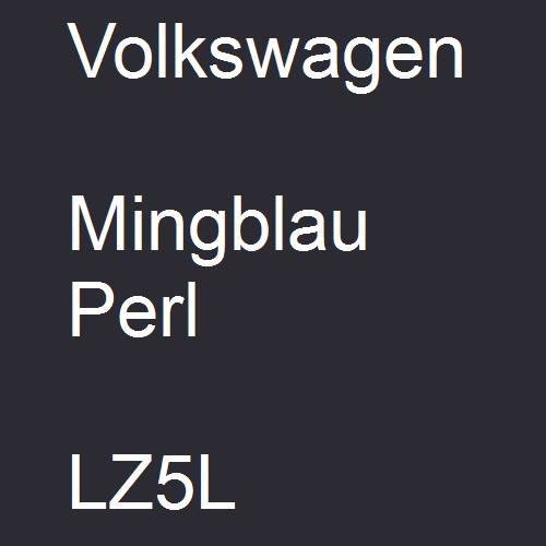 Volkswagen, Mingblau Perl, LZ5L.